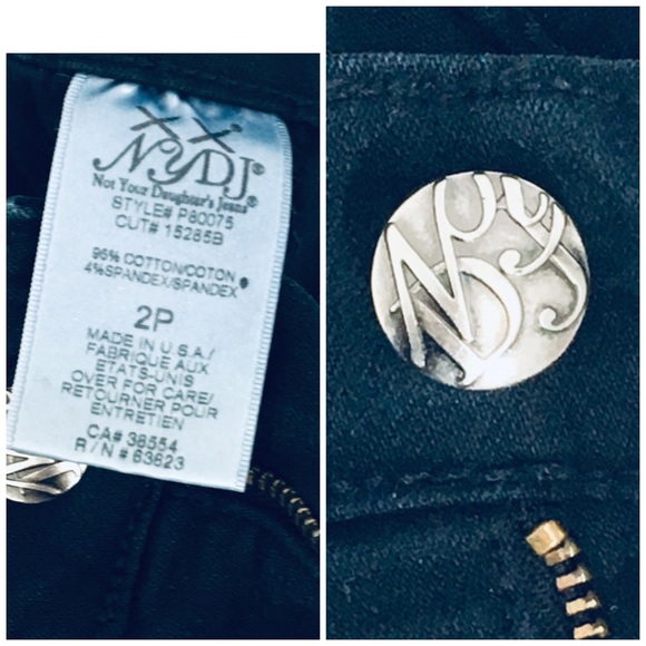 BLACK JEANS NYDJ MADE EXCLUSIVELY FOR NORDSTROM - Picture 4 of 8